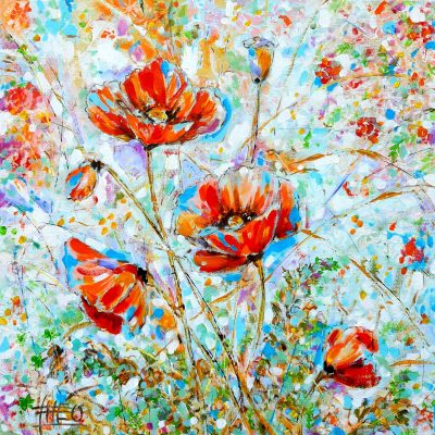 Poppie Flowers SOLD